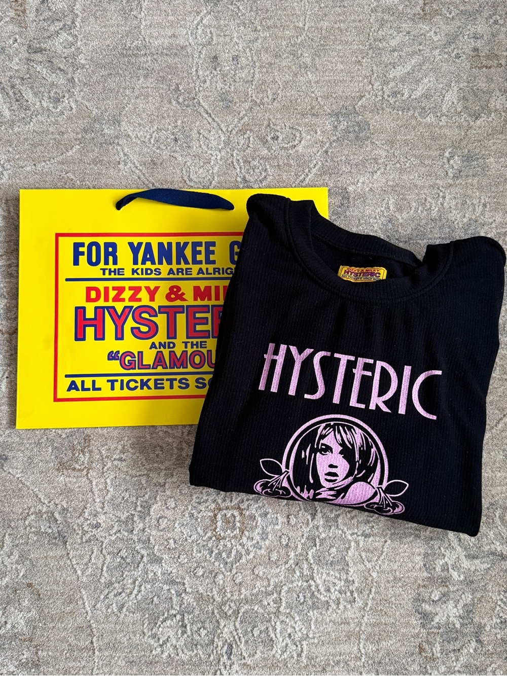 Hysteric Glamour Crewneck Black Sweatshirt